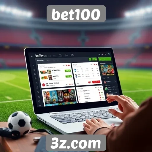 Interface e usabilidade do bet100 para usuários